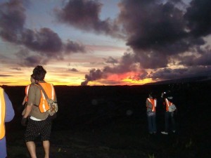 ハワイ島　キラウエア火山　トワイライトアドベンチャー