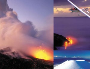ハワイ島　セスナツアー　キラウエア火山　（ヒロ発）
