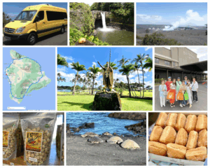 ハワイ島の人気観光スポットを日本語ガイドと巡る1日観光ツアー